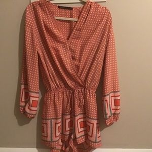 Fraiche long sleeve romper